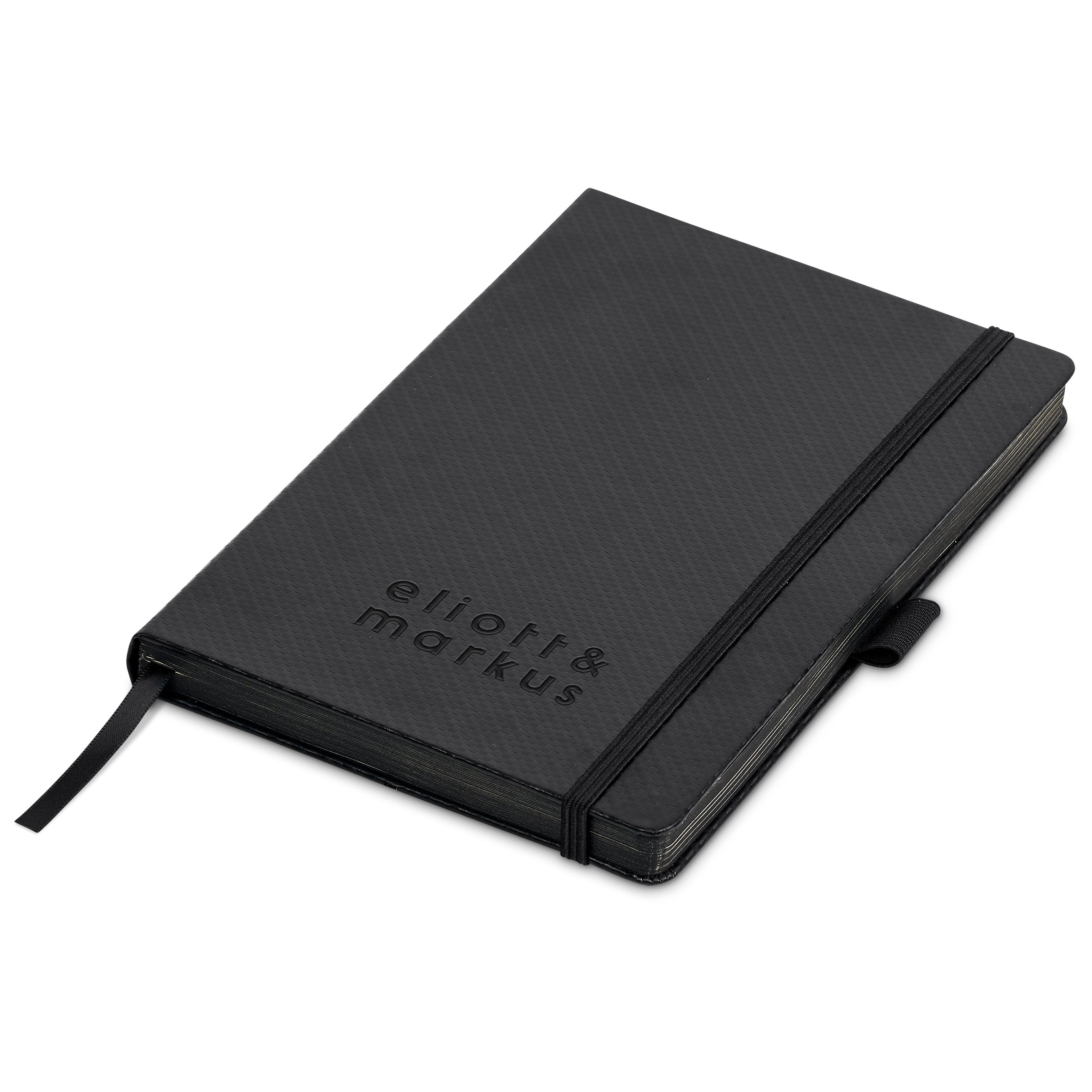 Lagarna A5 Hard Cover Notebook Black / BL