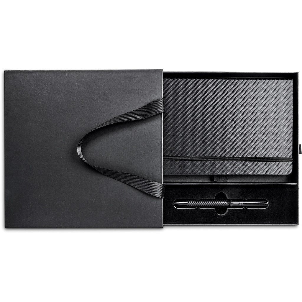 Lagarna Notebook & Pen Set BLACK - Sets,Alex Varga Premium Gift Sets,Notebook Sets