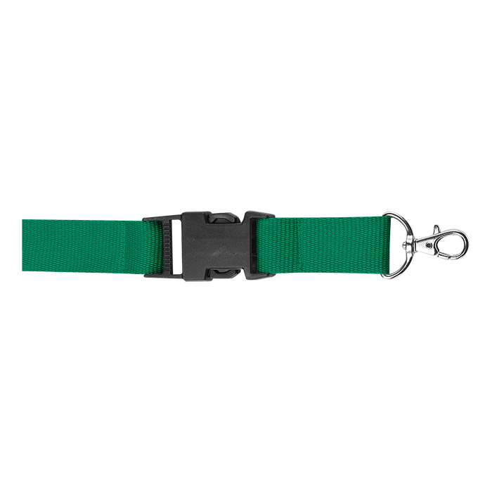 Lanyard with Safety Release Clip Green / STD / Regular - Novelties