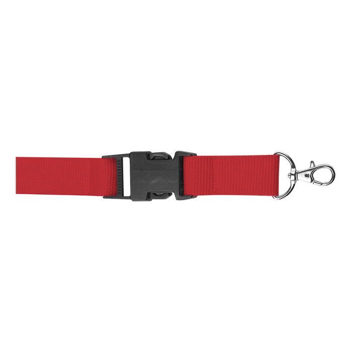 Lanyard with Safety Release Clip Red / STD / Regular - Novelties