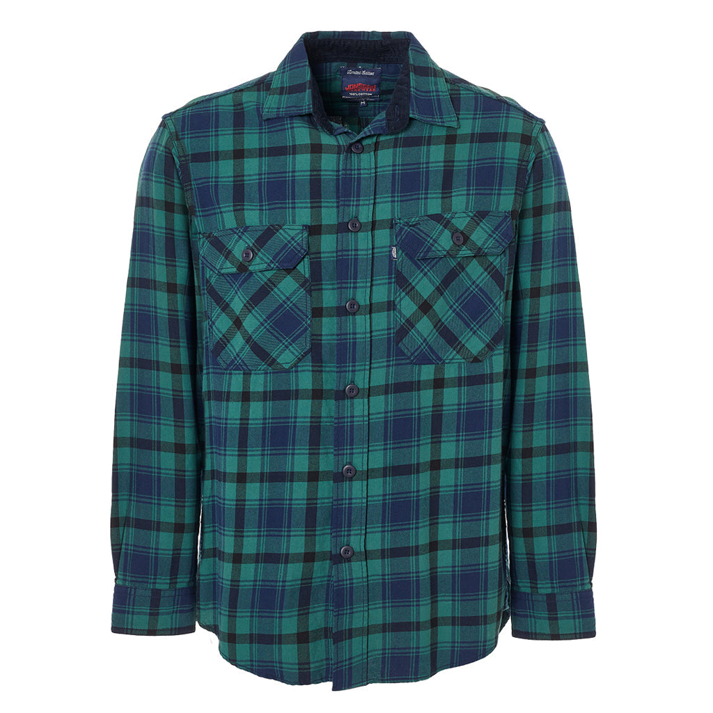 Long Sleeve Cotton Twill Shirt - Shirts & Tops