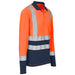 Long Sleeve Surveyor Two-Tone Hi-Viz Golf Shirt - Shirts