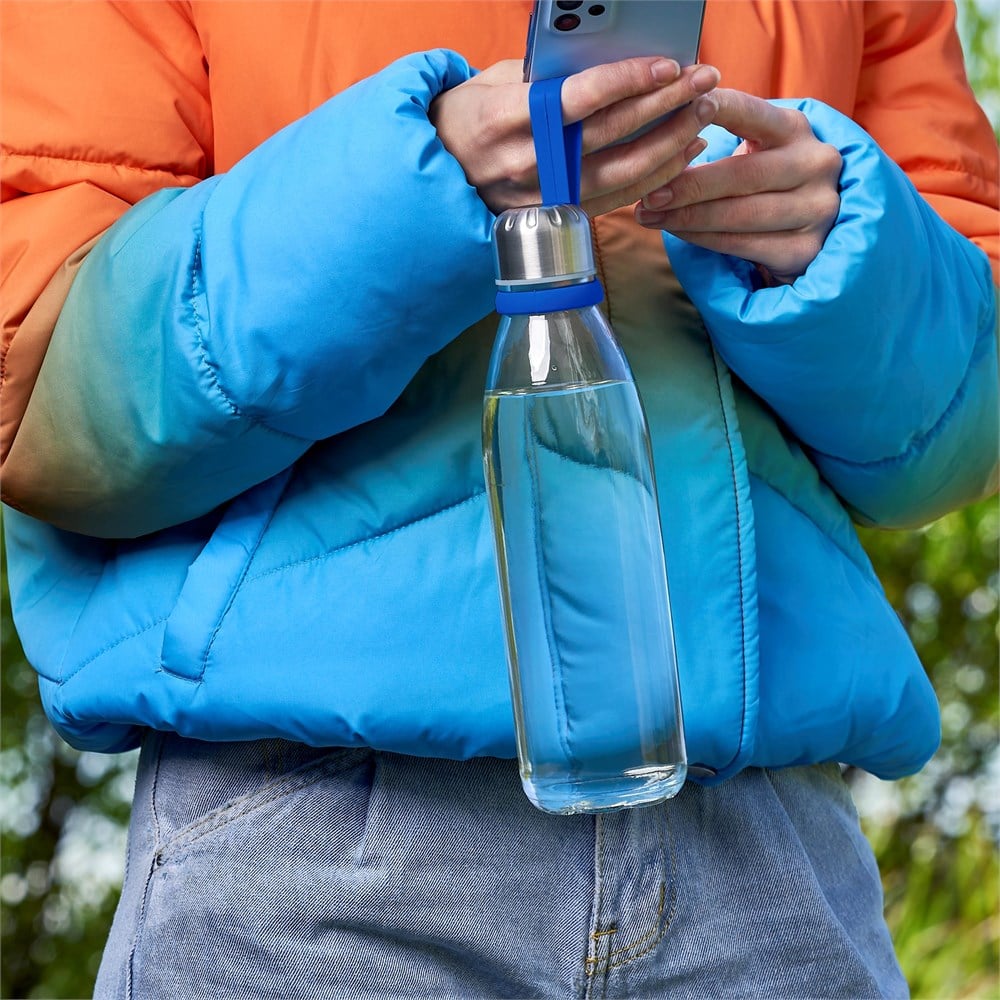 Loopy Glass Water Bottle - 650ml - Bottles