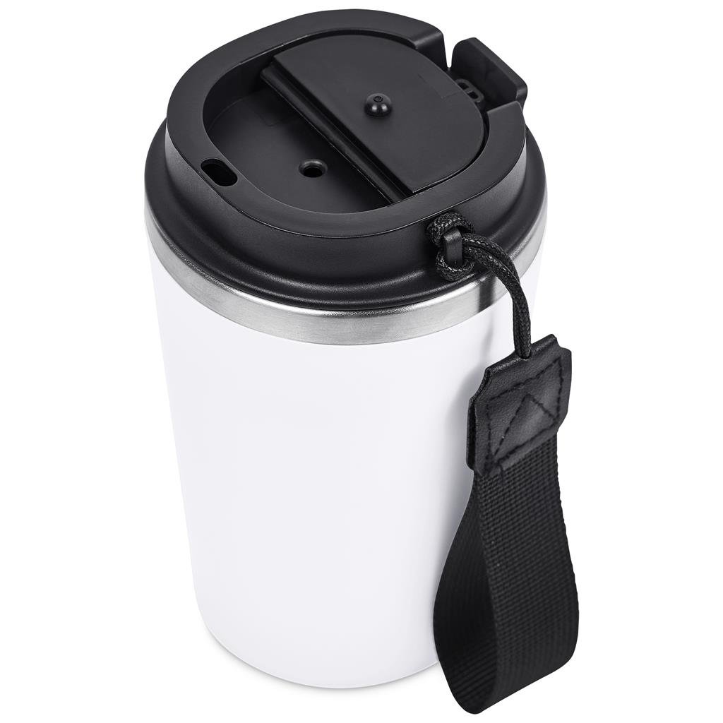 Luca Stainless Steel & Plastic Double-Wall Tumbler – 350ml - Travel Mugs and Tumblers,Drinkware