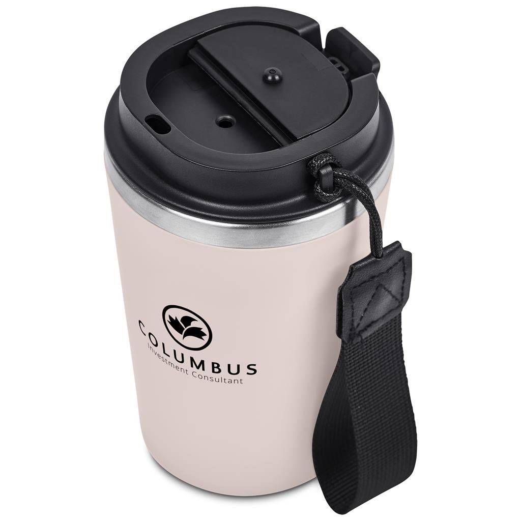 Luca Stainless Steel & Plastic Double-Wall Tumbler – 350ml - Travel Mugs and Tumblers,Drinkware