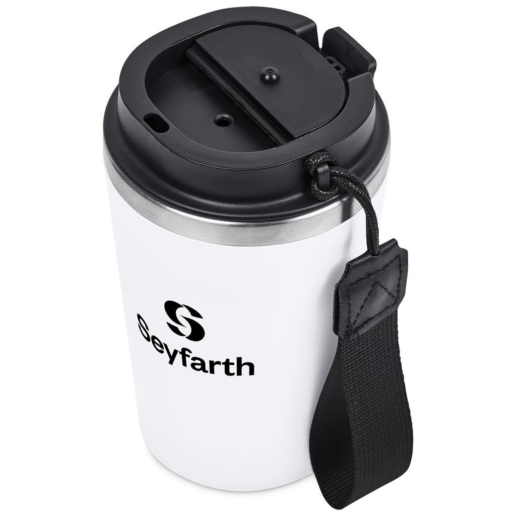 Luca Stainless Steel & Plastic Double-Wall Tumbler – 350ml - Travel Mugs and Tumblers,Drinkware