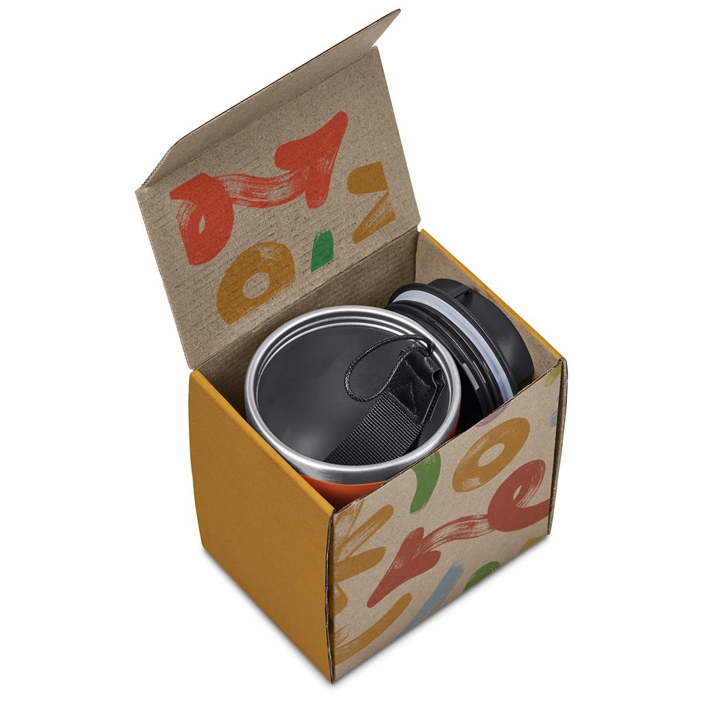 Luca Tumbler in Bianca Custom Gift Box - Bottles Flasks And Tall Tumblers In Boxes,Custom Packaging