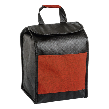 Lunch Sack Cooler Red Melange / STD / Regular - Coolers