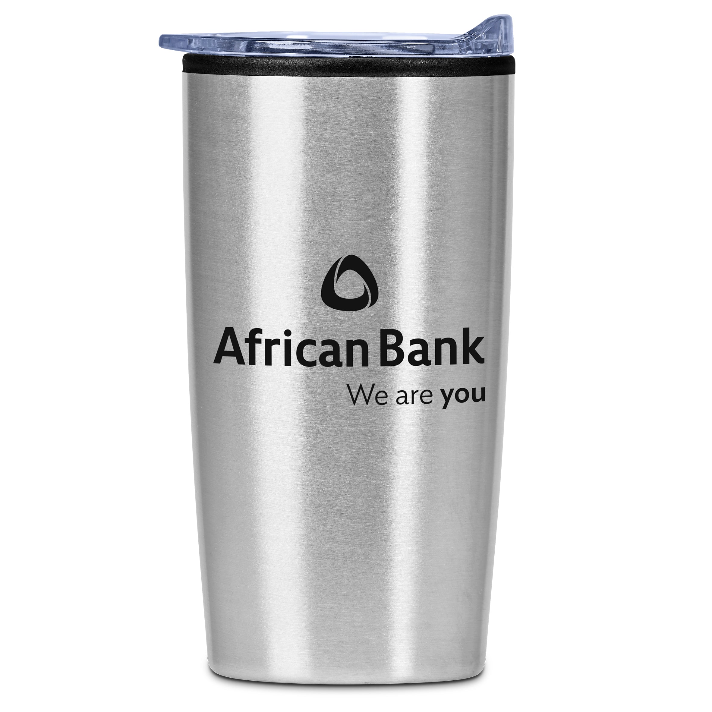 Magna Stainless Steel & Plastic Double-Wall Tumbler - 550ml Black / BL