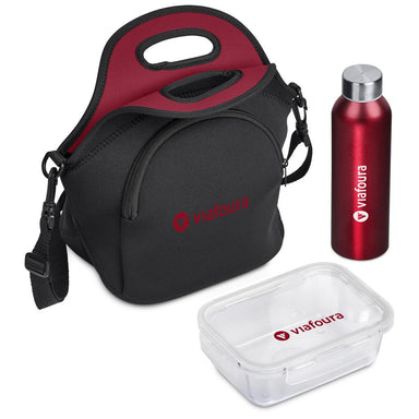 Makiki Refreshment Kit RED - Ideas for School,Ideas Work,Sets,Cooler and Lunchware Sets