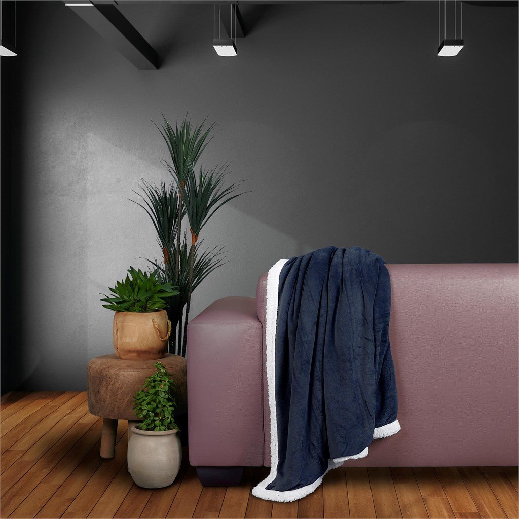 Mckinley Sherpa Fleece Blanket