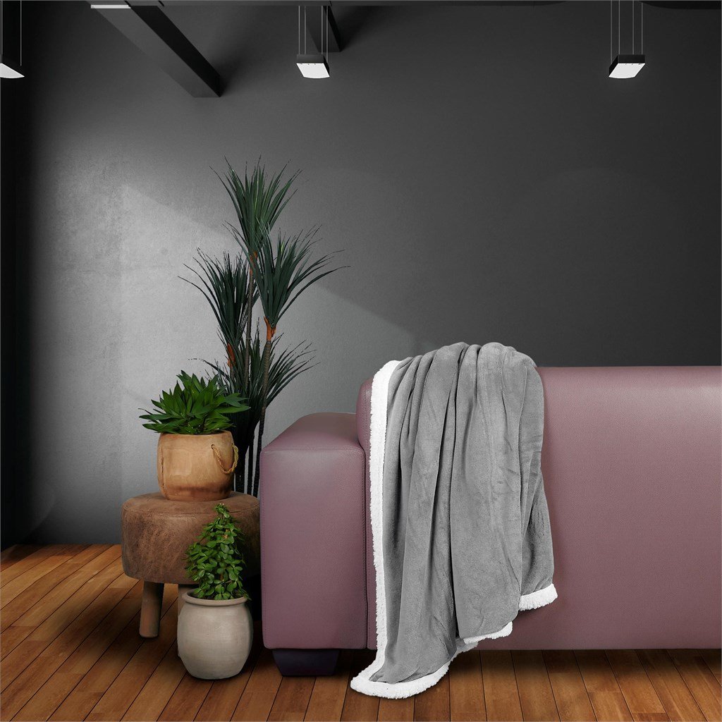 Mckinley Sherpa Fleece Blanket
