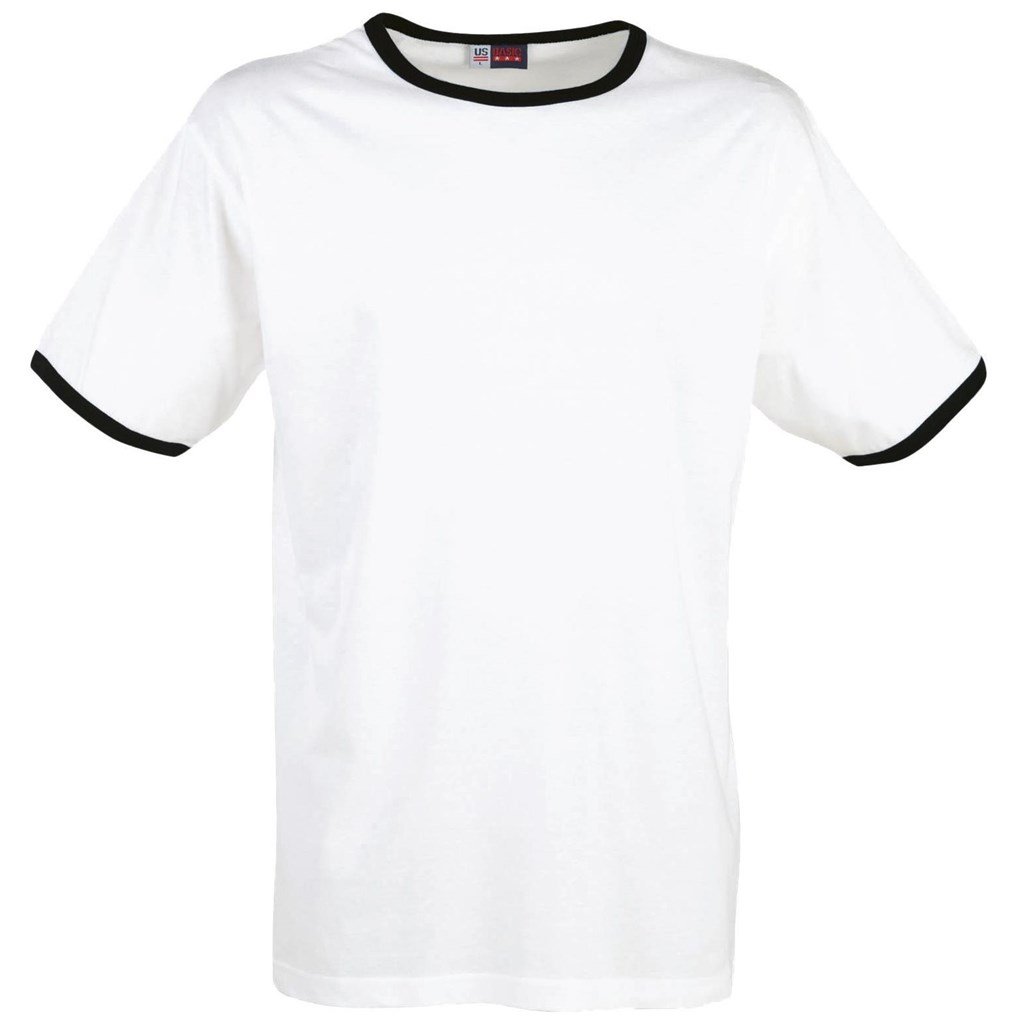 Mens Adelaide Contrast T-Shirt - Light Blue