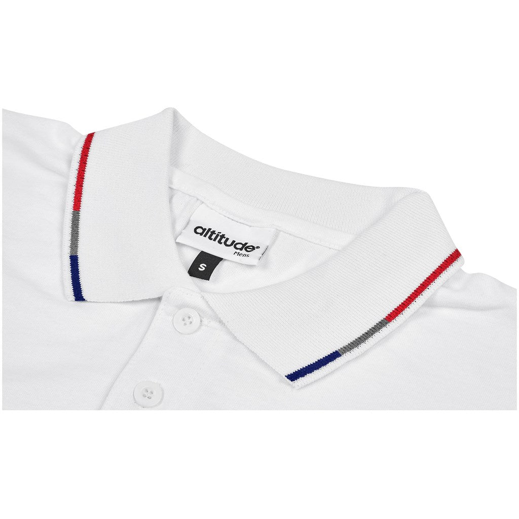 Mens Ash Golf Shirt - Grey