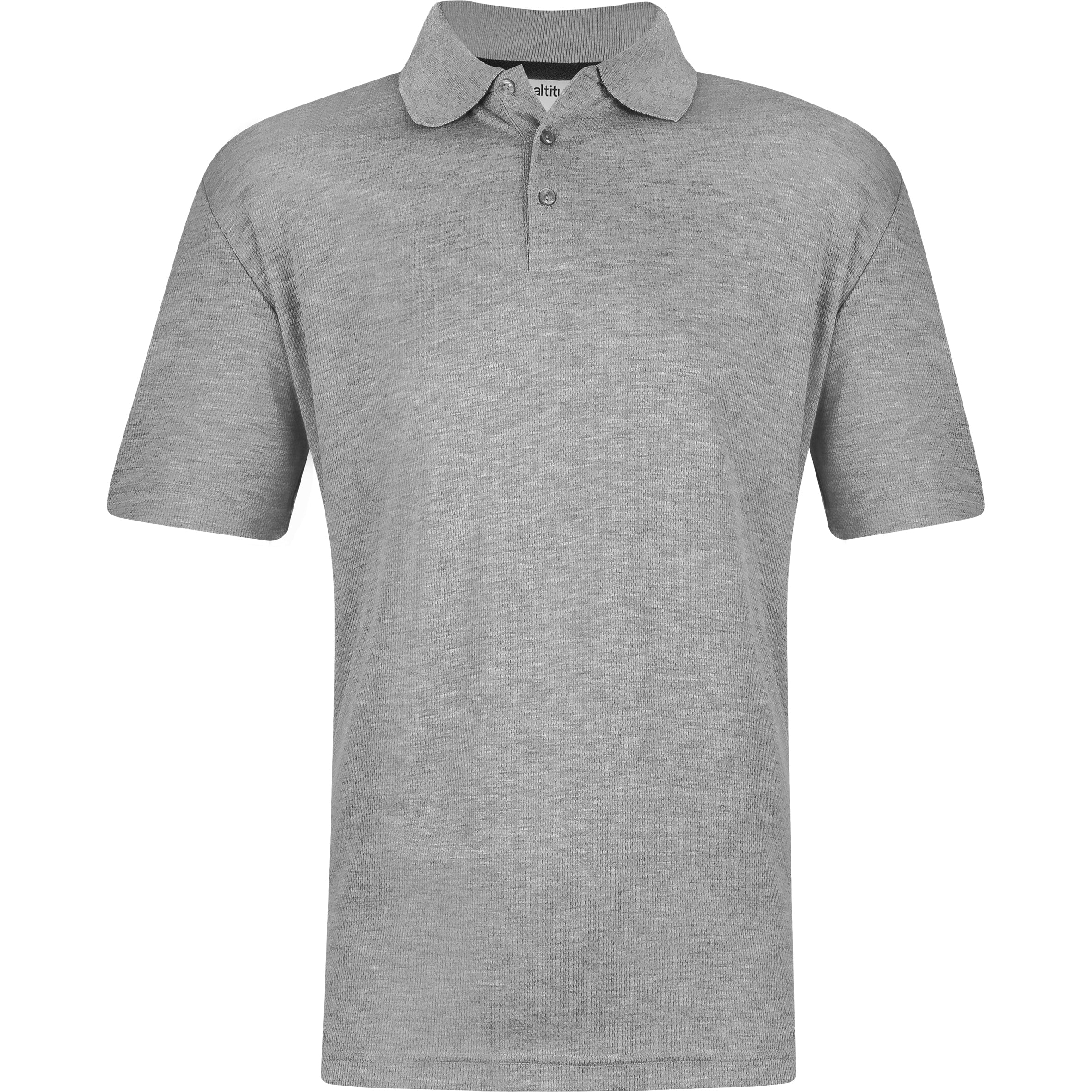 Mens Bayside Golf Shirt - White Only-