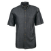 Mens Denver Denim Shirt Short Sleeve Black / SML / Regular - Shirts-Corporate