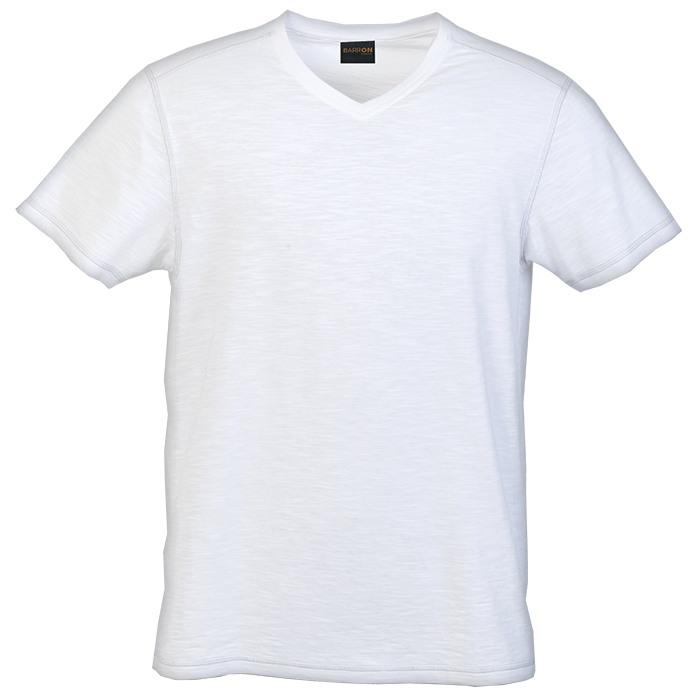 Mens Slub V Neck T-Shirt - T-Shirts