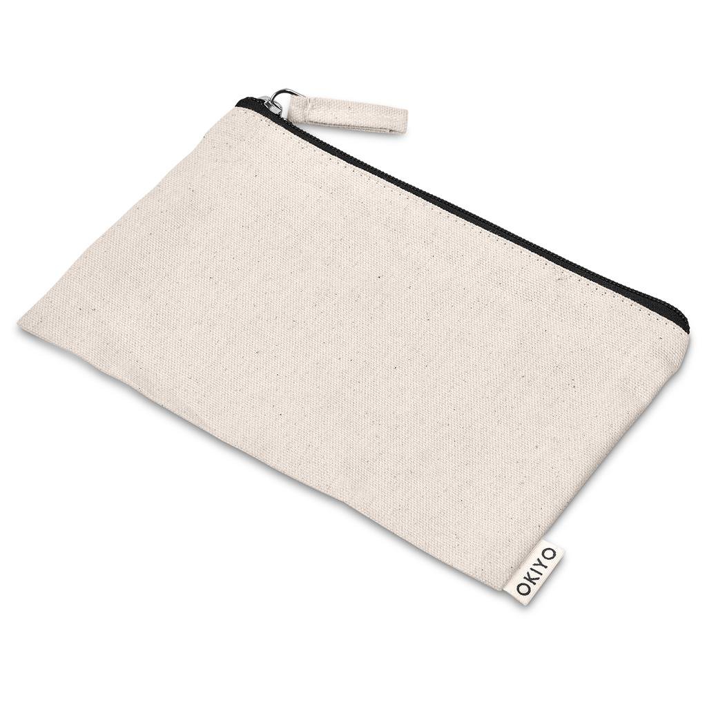 Midori Cotton Pencil Case NATURAL - Pouches,Stationery,Cotton Products,Ideas for School,Ideas Work,Stationery