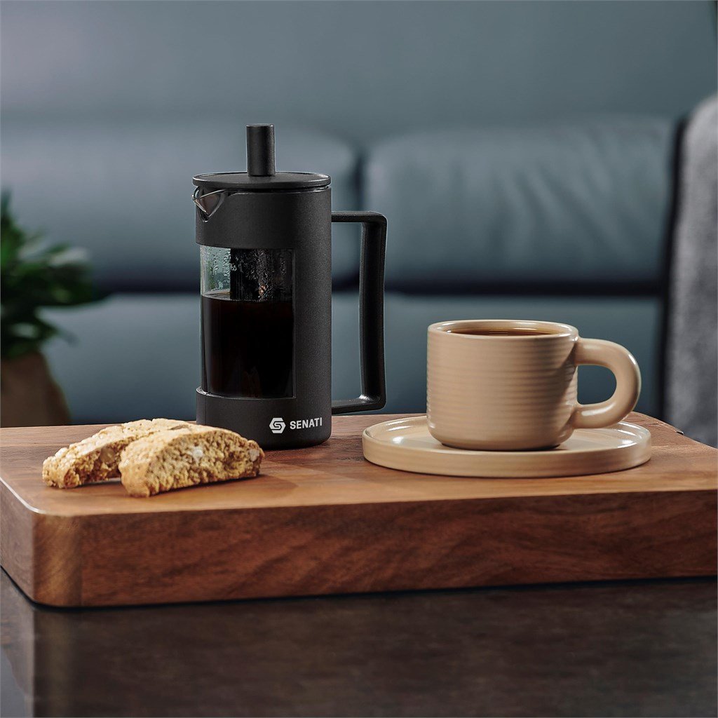 Monocle Coffee Plunger – 350ml BLACK - Coffee,Coffee Plungers,Drinkware