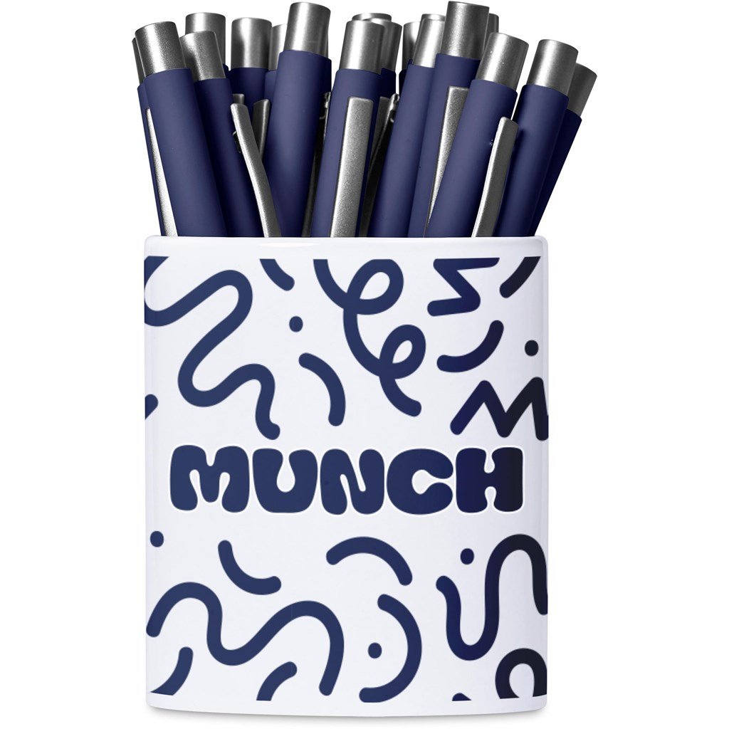 Mural Sublimation Ceramic Stationery Cup SOLID WHITE - Stationery,Stationery,Ideas for Work