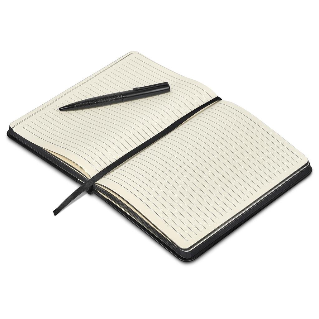 Nomikos Notebook & Pen Set BLACK - Sets,Notebook Sets,New Items