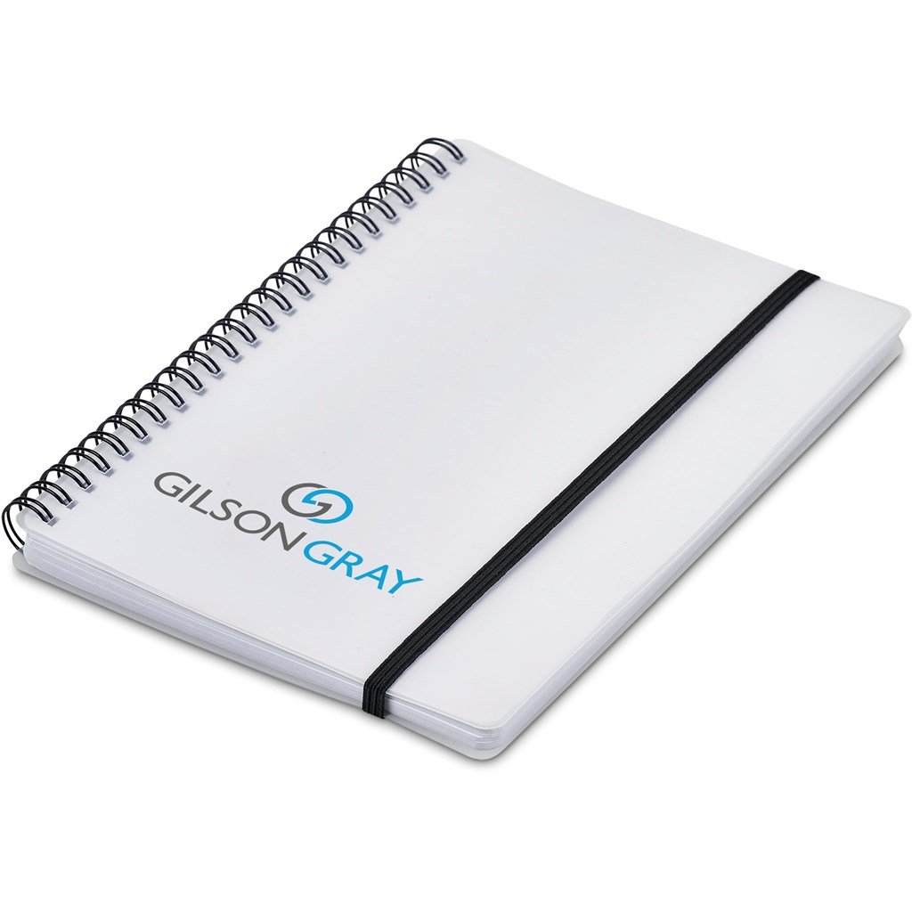 Noodle A5 Spiral Notebook SOLID WHITE - Notebooks,Notebooks,Ideas for Conferences