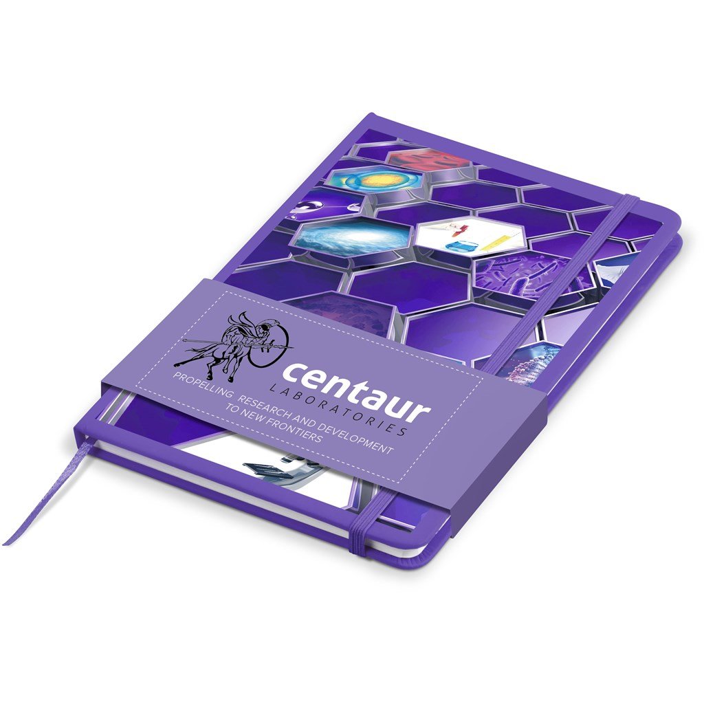 Omega A5 Hard Cover Notebook - Notebooks & Notepads