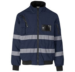 Techno Padded Hi-Viz Reflective Bunny Jacket-