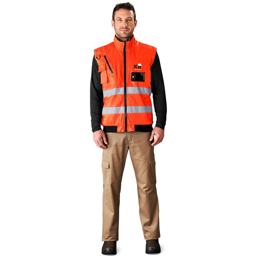Padded High Visibility Reflective Bunny Jacket