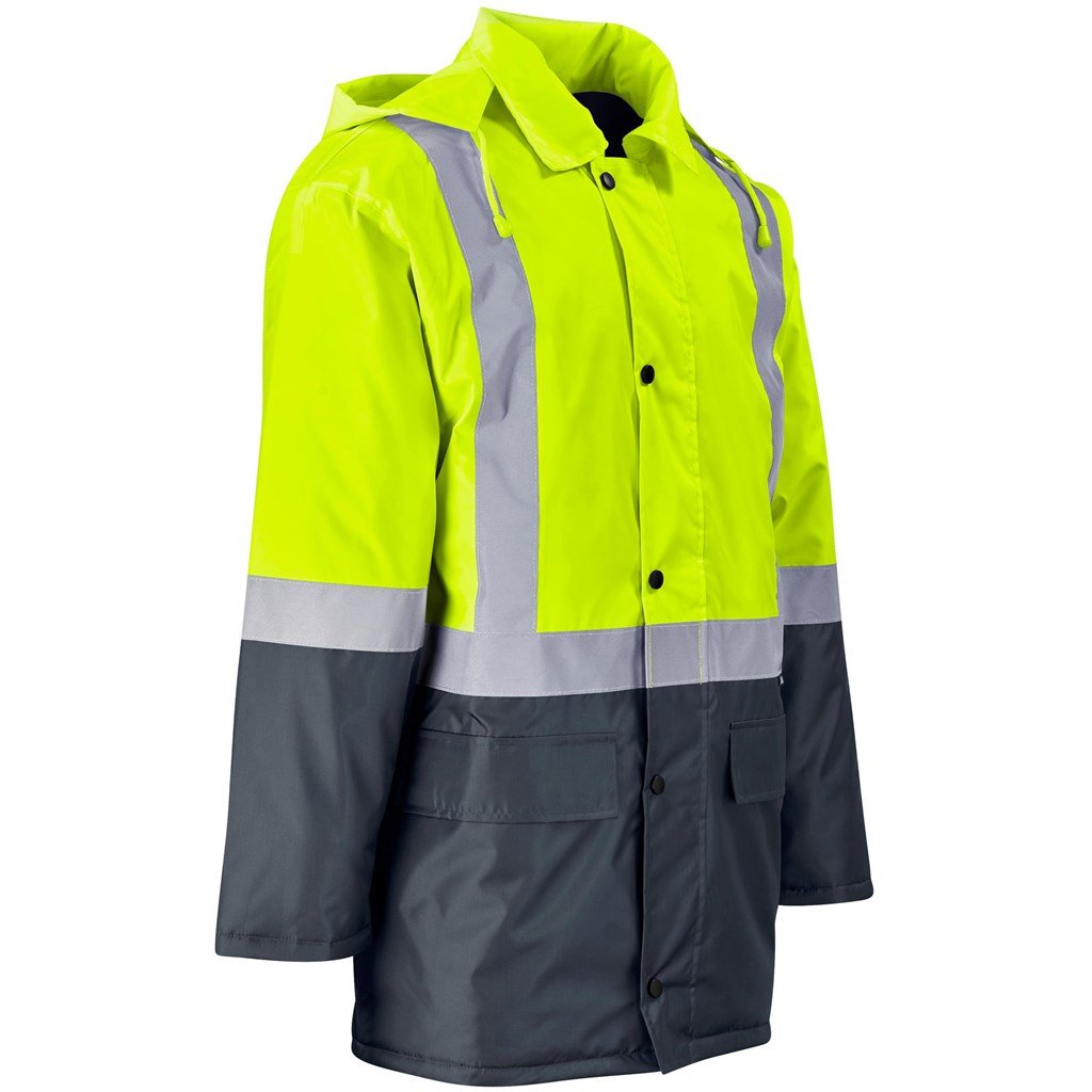 Padded Two-Tone High Visibility Reflective Jacket