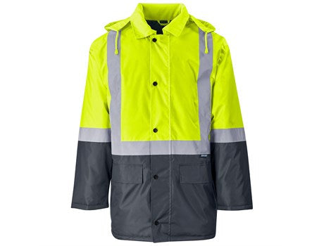 Hazard Padded Two-Tone Hi-Viz Reflective Jacket-