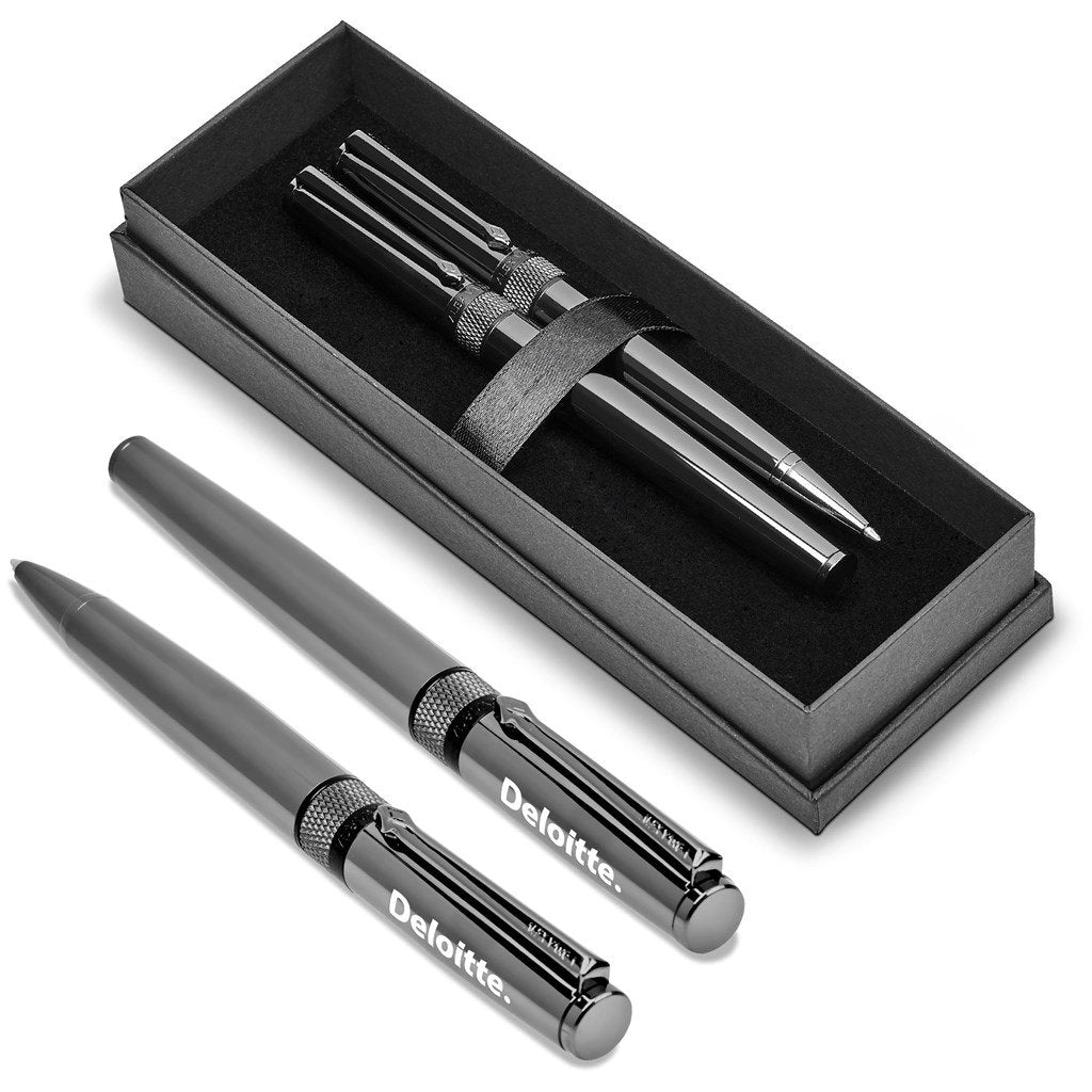 Phenom Ball Pen & Rollerball Set Gun Metal / GM - Pens