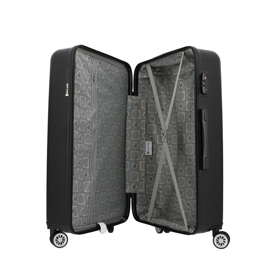 Pierre Cardin Paris Syrios Black Trolley | Small-Suitcases