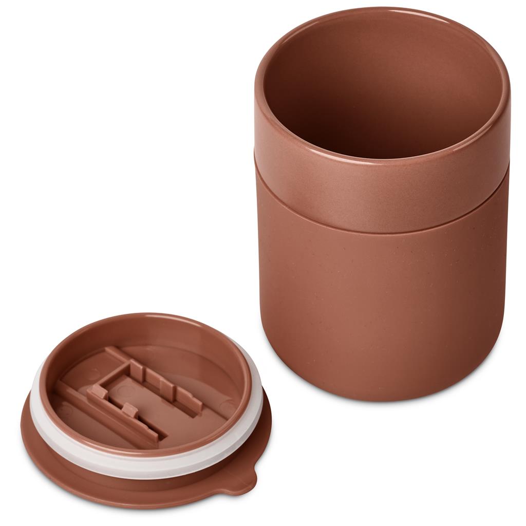 Pimlico Ceramic Coffee Tumbler – 300ml - Travel Mugs and Tumblers,Drinkware