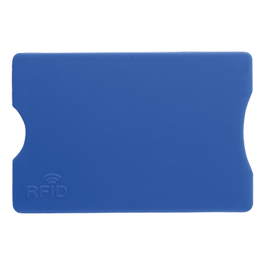 Plastic Card Holder with RFID Protection Cobalt / STD / Regular - Novelties