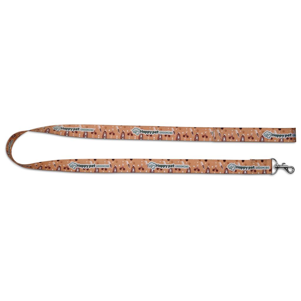 Pre-Production Sample Custom Buddy Polyester Dog Leash SOLID WHITE - Pet Accessories