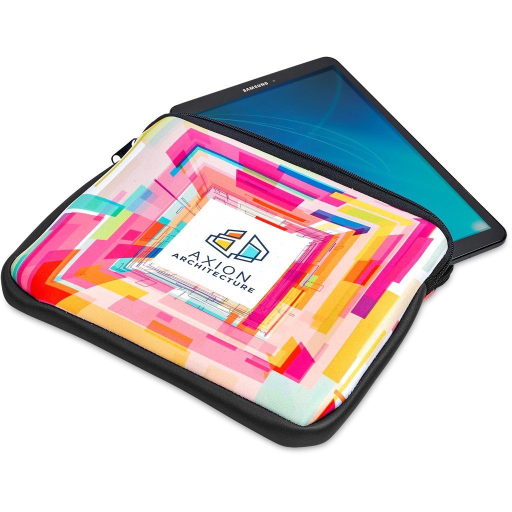 Pre-Production Sample Custom Domain Neoprene Tablet Sleeve - Tech Sleeves