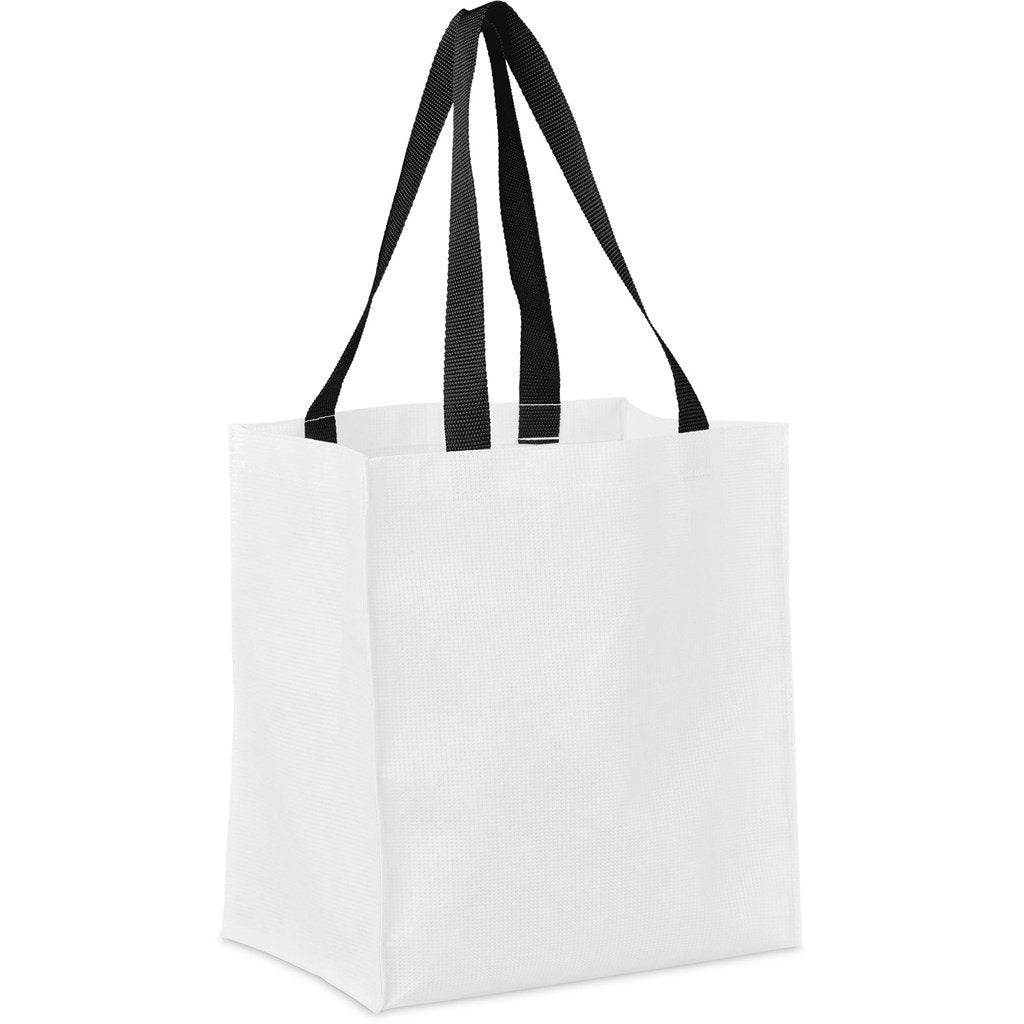 Pre-Production Sample Custom Gateway Recycled PET Stitch-Bond Shopper - and Tote Bags