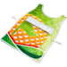 Pre-Production Sample Custom Jackal Polyester Caddy Bib with PVC Name Sleeve SOLID WHITE - Sports and Fitness