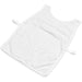 Pre-Production Sample Custom Jackal Polyester Caddy Bib with PVC Name Sleeve SOLID WHITE - Sports and Fitness