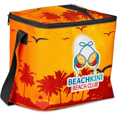 Pre-Production Sample Custom Quebec Recycled PET Stitch-Bond 12 Can Cooler - Coolers and Lunchware