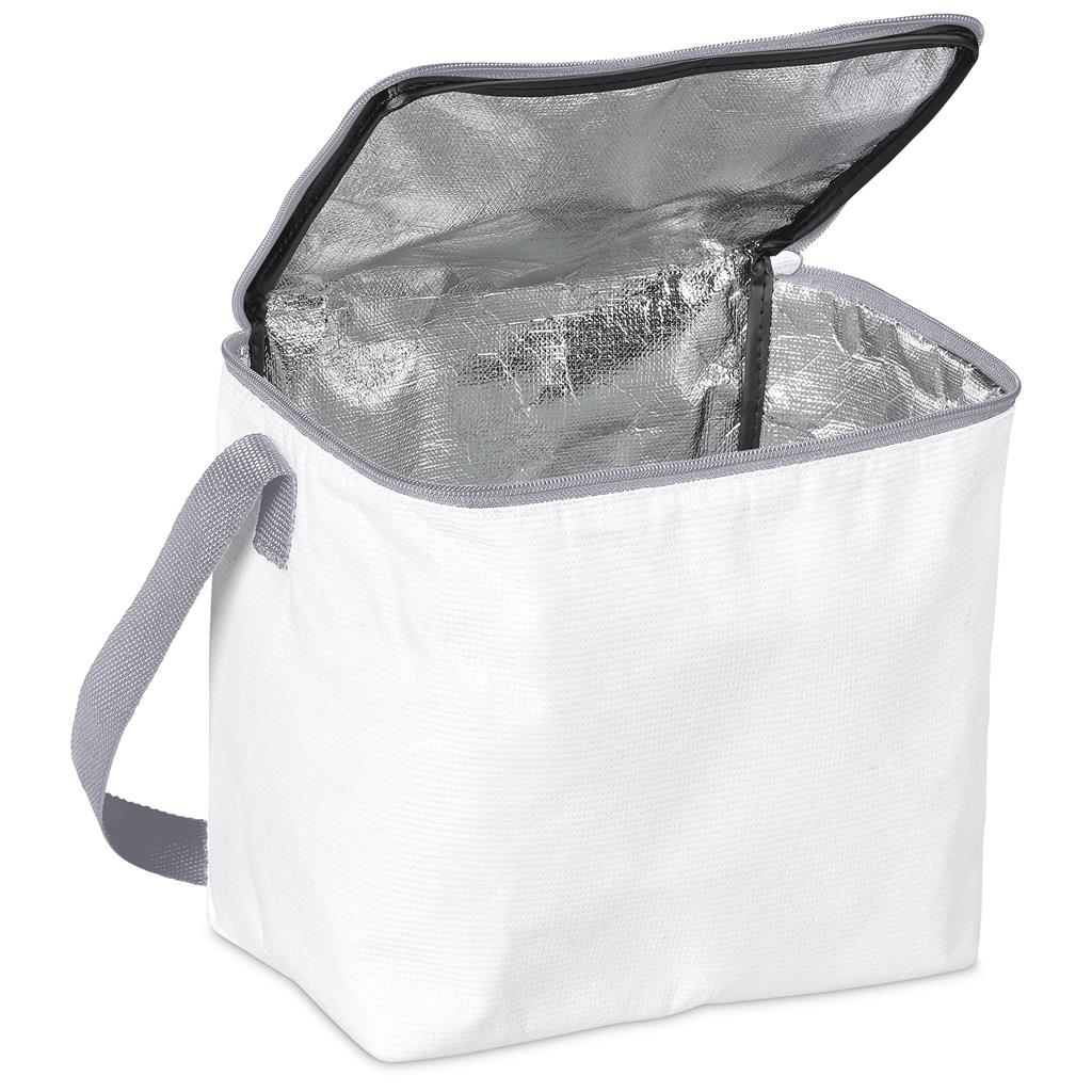 Pre-Production Sample Custom Quebec Recycled PET Stitch-Bond 12 Can Cooler - Coolers and Lunchware