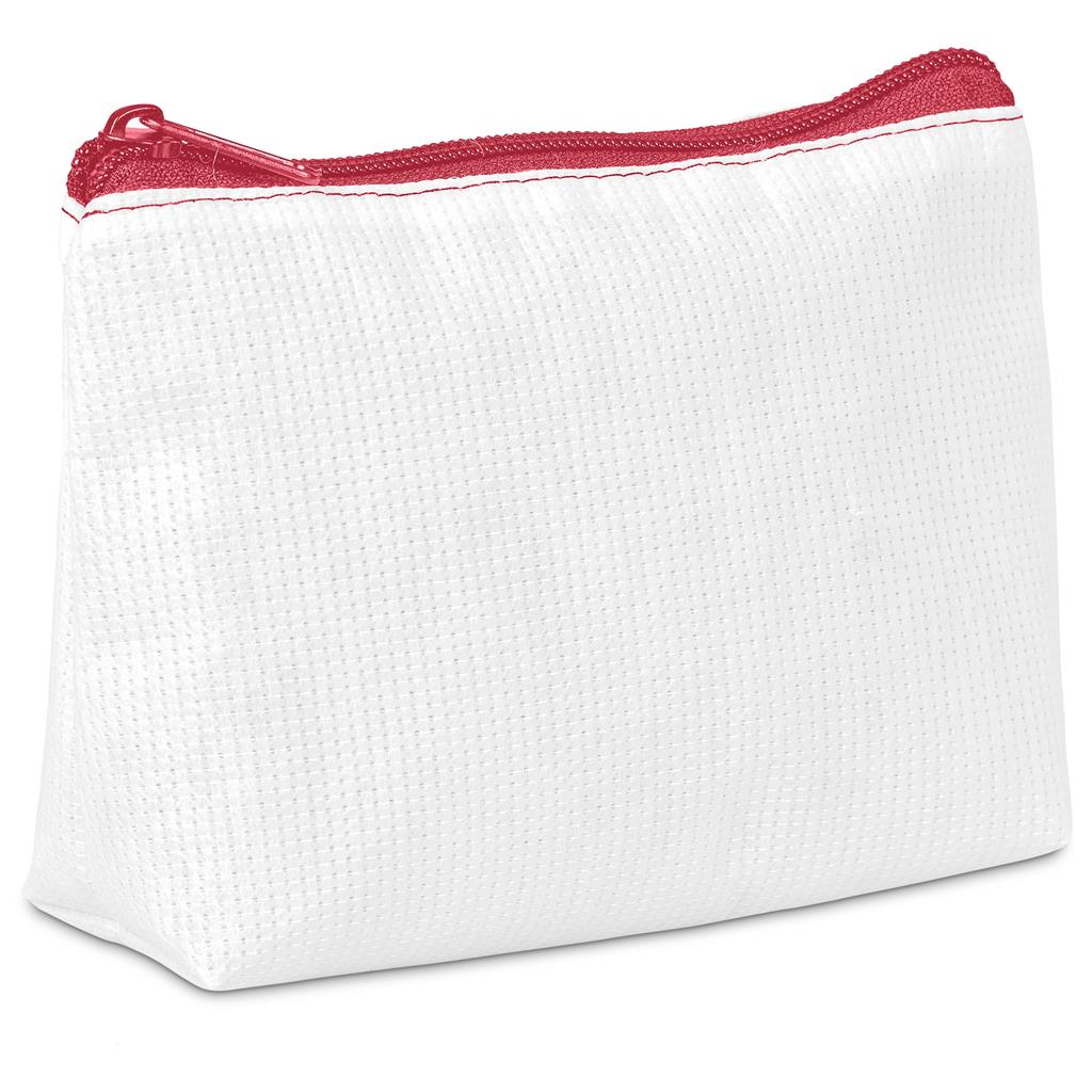 Pre-Production Sample Custom Recycled PET Stitch-Bond Mini Toiletry Bag - and Cosmetic Bags