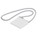 Pre-Production Sample Custom Sani Tuck Money Neck Pouch GREY - School Accessories,Custom Stationery