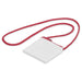 Pre-Production Sample Custom Sani Tuck Money Neck Pouch RED - School Accessories,Custom Stationery