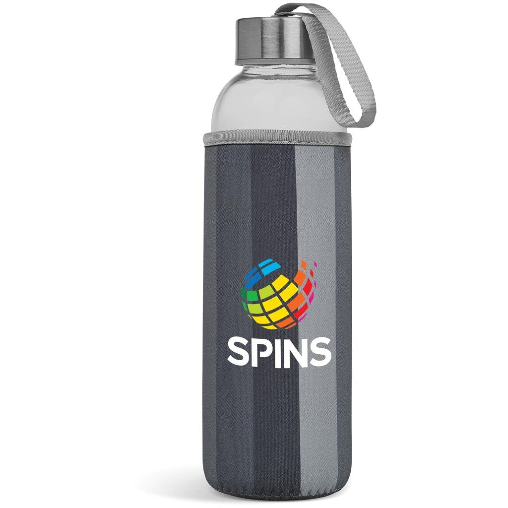 Quirky Glass Water Bottle - 500ml - Bottles