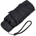 Salem Recycled PET Compact Umbrella with EVA Pouch BLACK - Umbrellas,Recycled Products,Umbrellas,Recycled Umbrellas