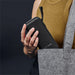 Salem Recycled PET Compact Umbrella with EVA Pouch BLACK - Umbrellas,Recycled Products,Umbrellas,Recycled Umbrellas