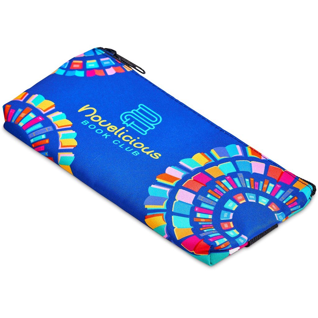 Custom Scribbler Polyester Large Pencil Case To Fit An A5 Notebook - Stationery,Custom Stationery