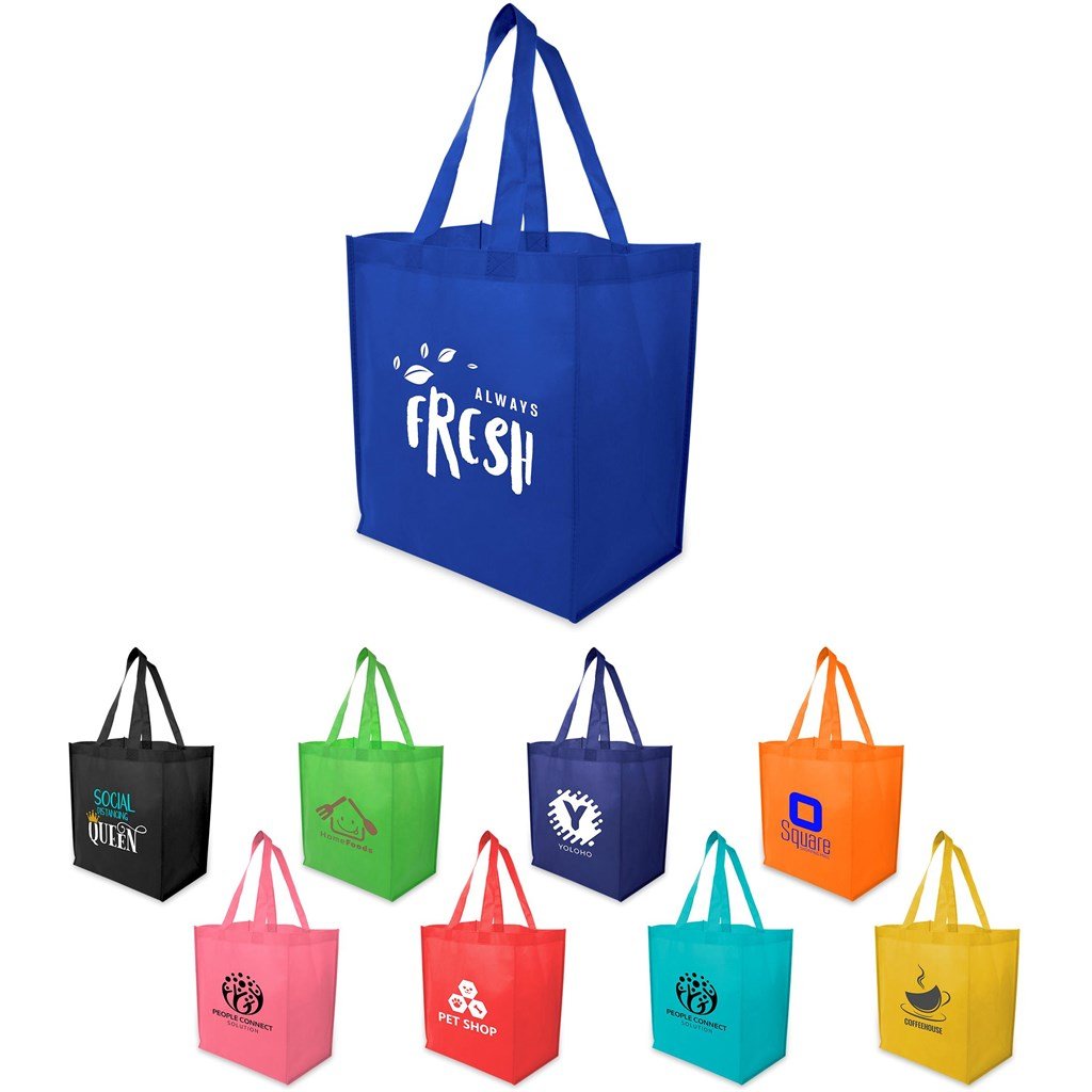 Shuttle Non-Woven Shopper - Shopping Totes